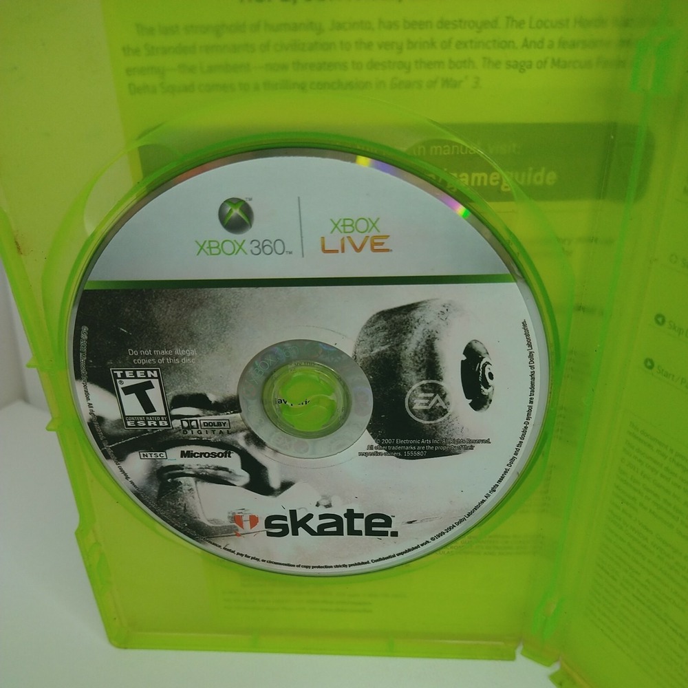 Skate - Xbox 360 Disc Only